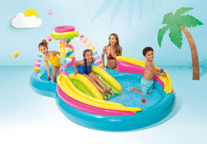 INTEX Rainbow Funnel Play Center